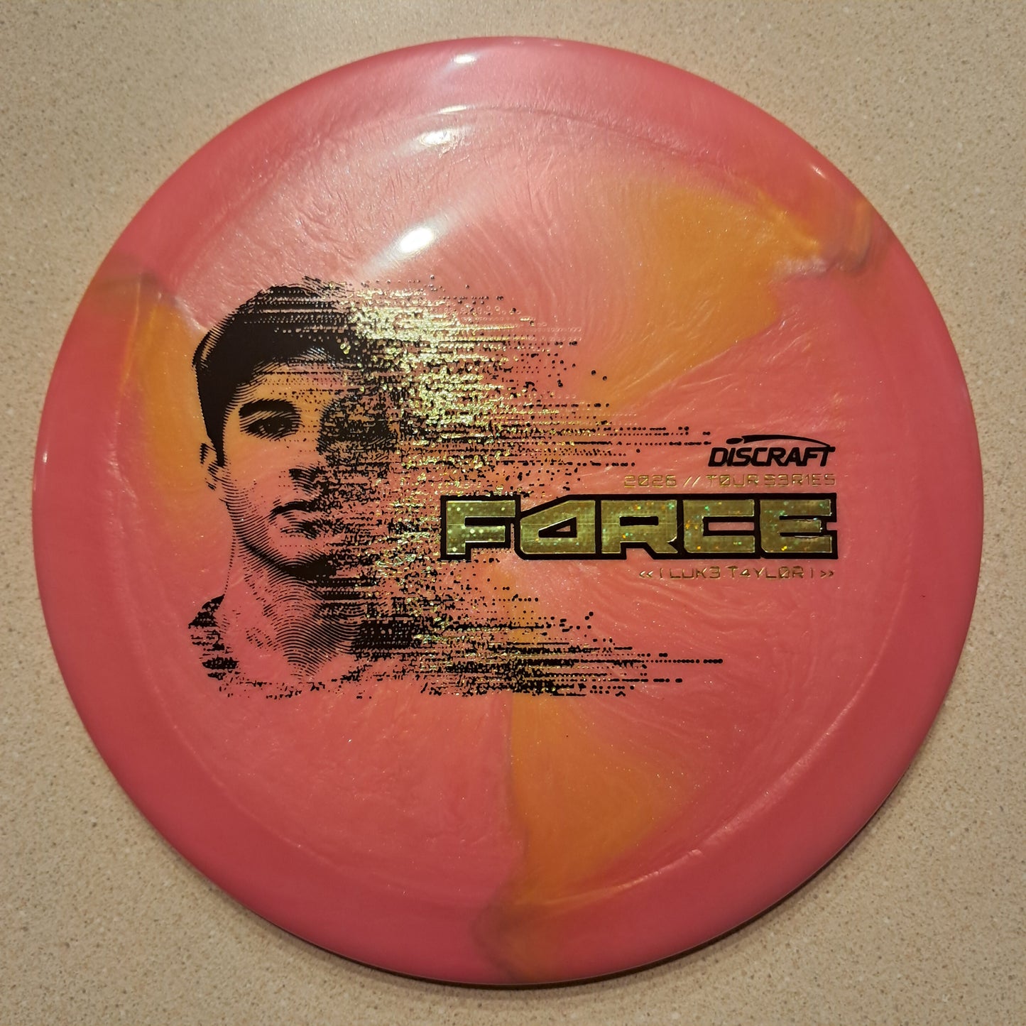 Discraft 2026 Luke Taylor Tour Series Force