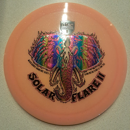 Discmania Solar Flare 2- Alden Harris Signature Glow Metal Flake C-Line FD3 (Triple-foil)