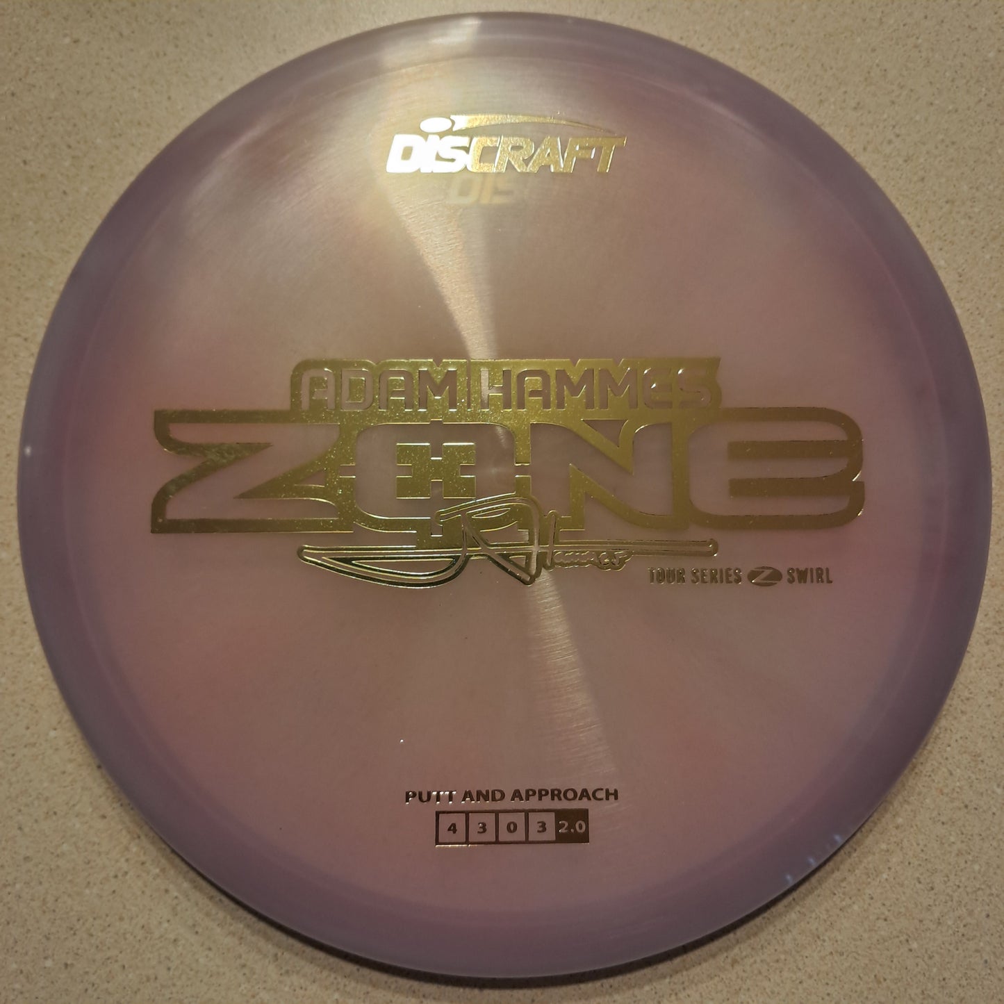 Discraft 2025 Tour Series Adam Hammes Z Swirl Zone