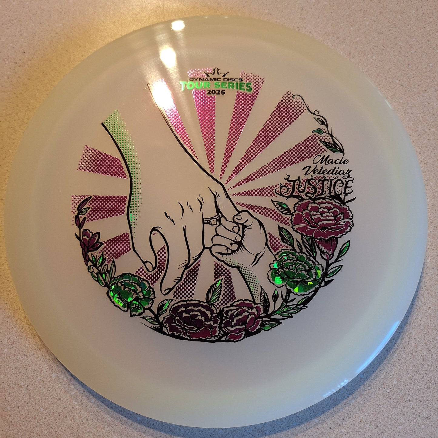 Dynamic Discs Macie Velediaz 2025 Team Series Lucid-Ice Moonshine