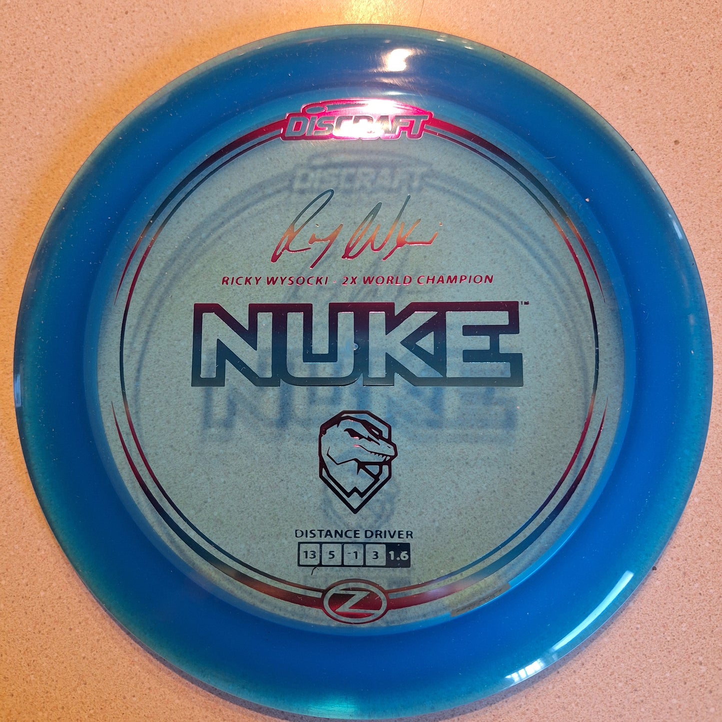 Discraft Ricky Wysocki 2xWorld Champion Z Nuke