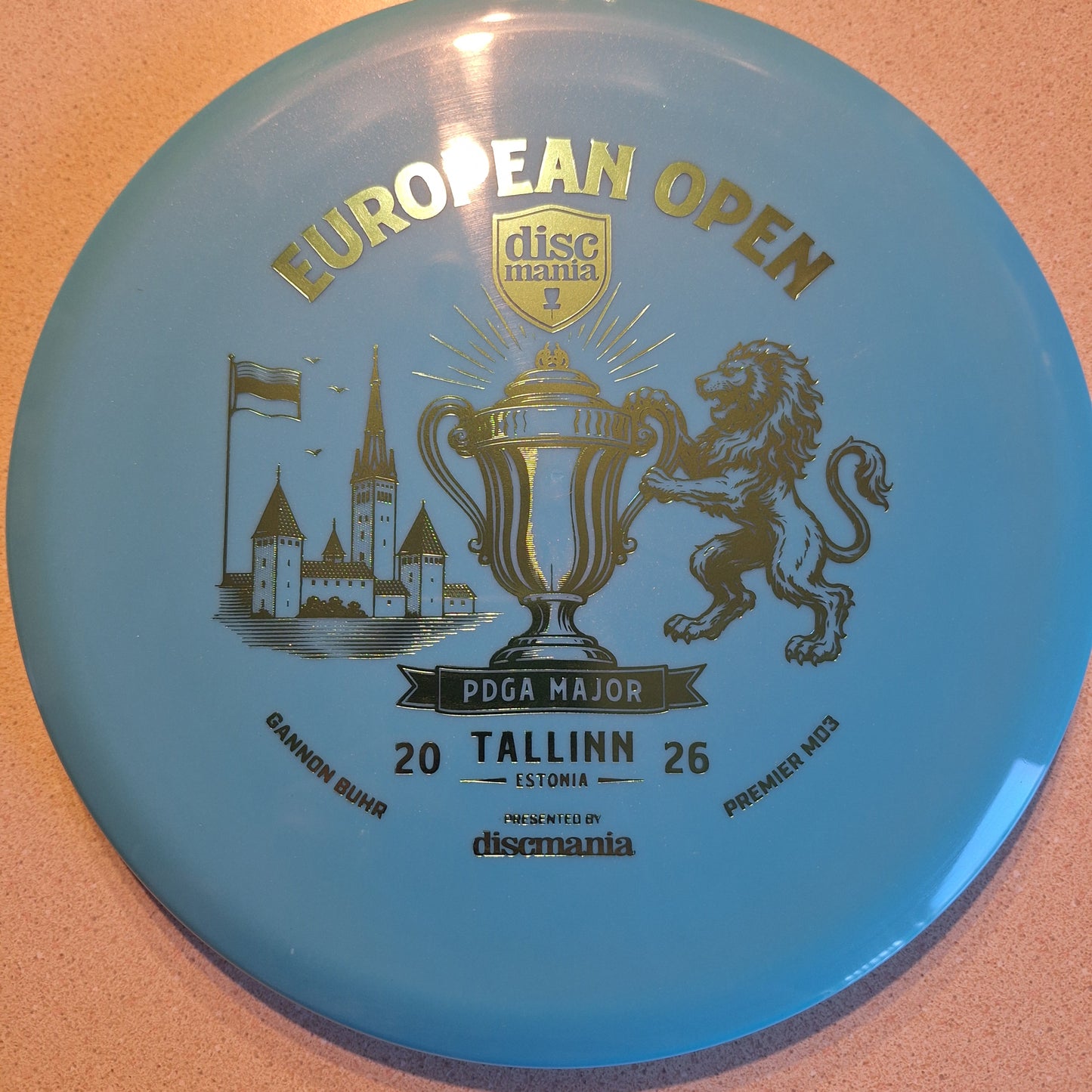Discmania Gannon Buhr Triumph Series Q-Line MD3 (2026 European Open)
