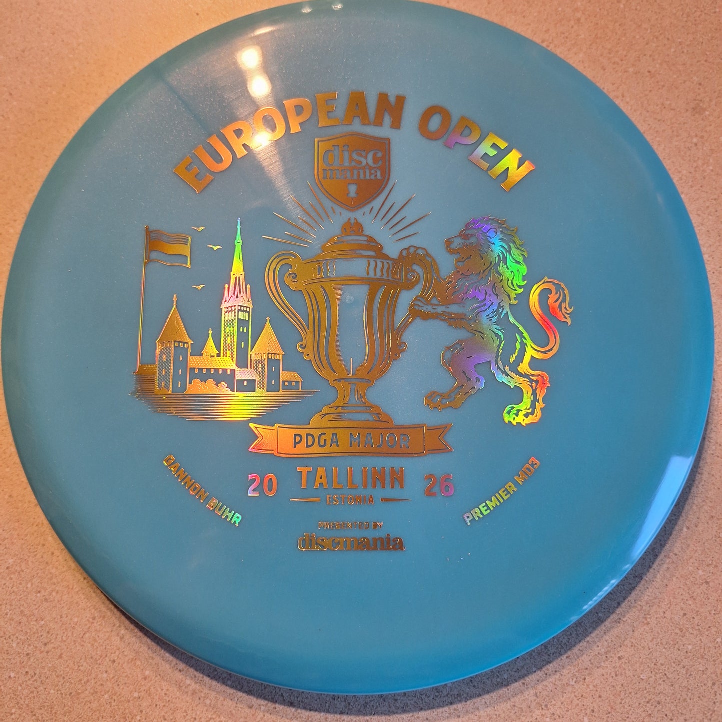 Discmania Gannon Buhr Triumph Series Q-Line MD3 (2026 European Open)