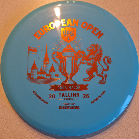 Discmania Gannon Buhr Triumph Series Q-Line MD3 (2026 European Open)