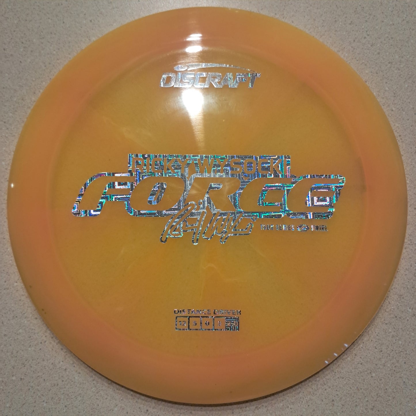 Discraft 2025 Tour Series Ricky Wysocki Z Swirl Force